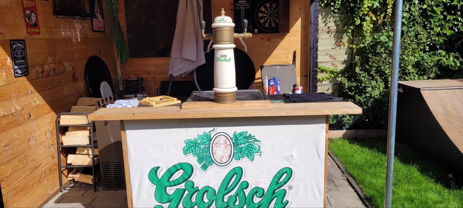 Grolsch Porselein Tap met Gamko Koeler en Barretje, Ophalen