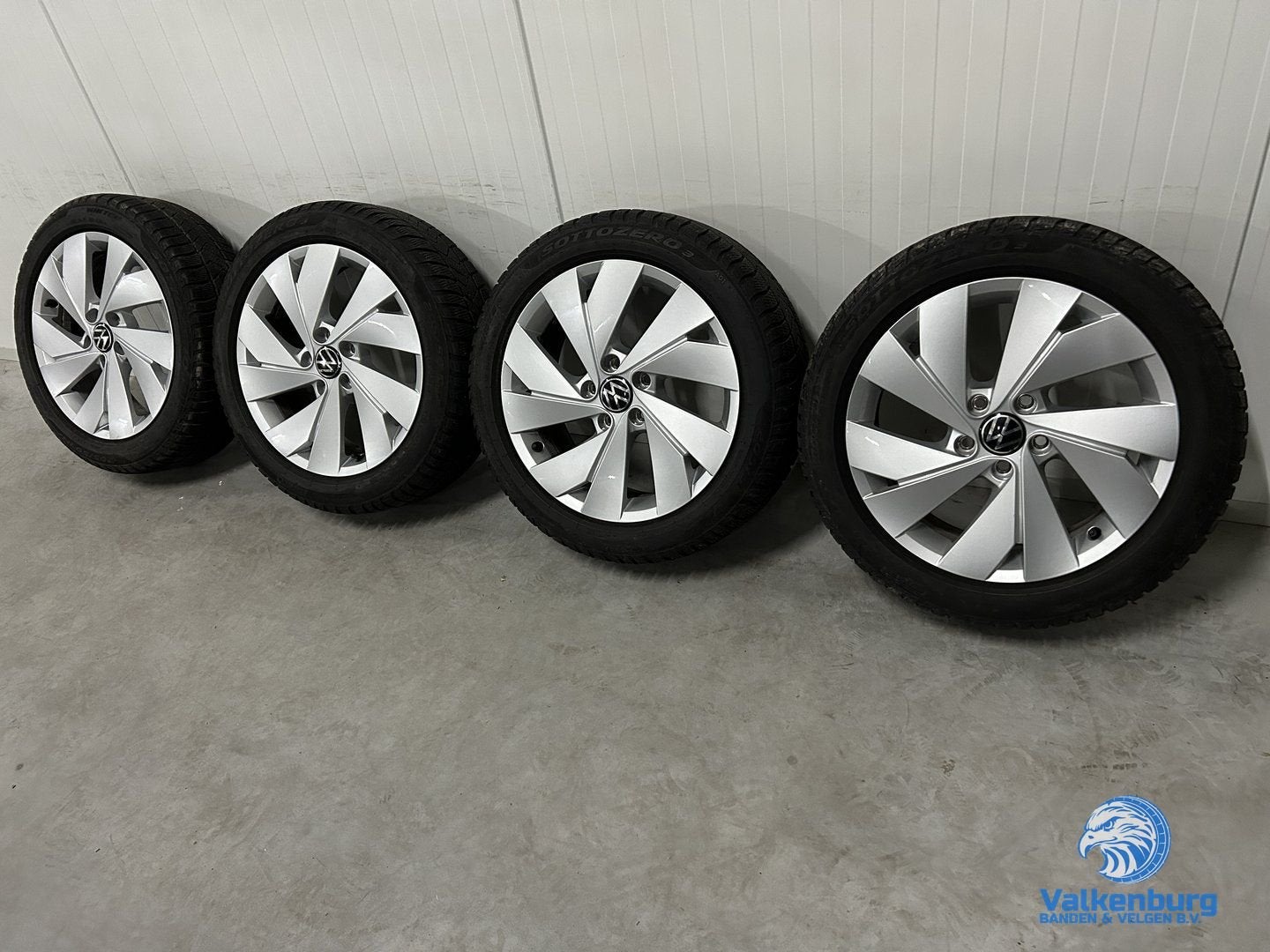 6,5mm! Originele VW Golf 8 5H Belmont 17 inch velgen 5x112 w, Gebruikt, -, -, Banden en Velgen