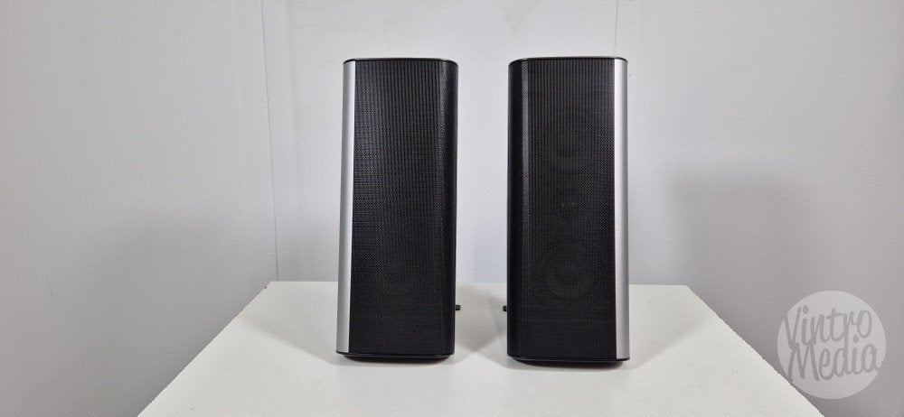 Denon SC-S302 Luidsprekers | Speakers | Compact | Garantie, Overige merken, Inclusief standaarden, Refurbished, Ophalen of Verzenden