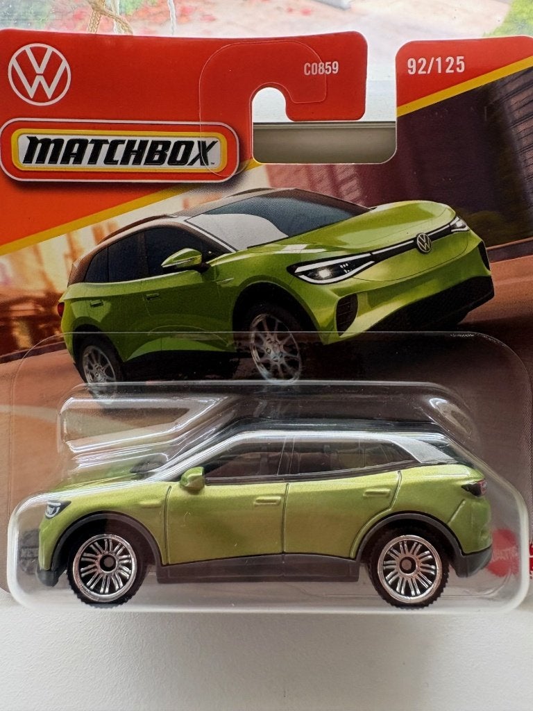 Matchbox Volkswagen ID4 GROEN, Ophalen of Verzenden, Nieuw, Auto