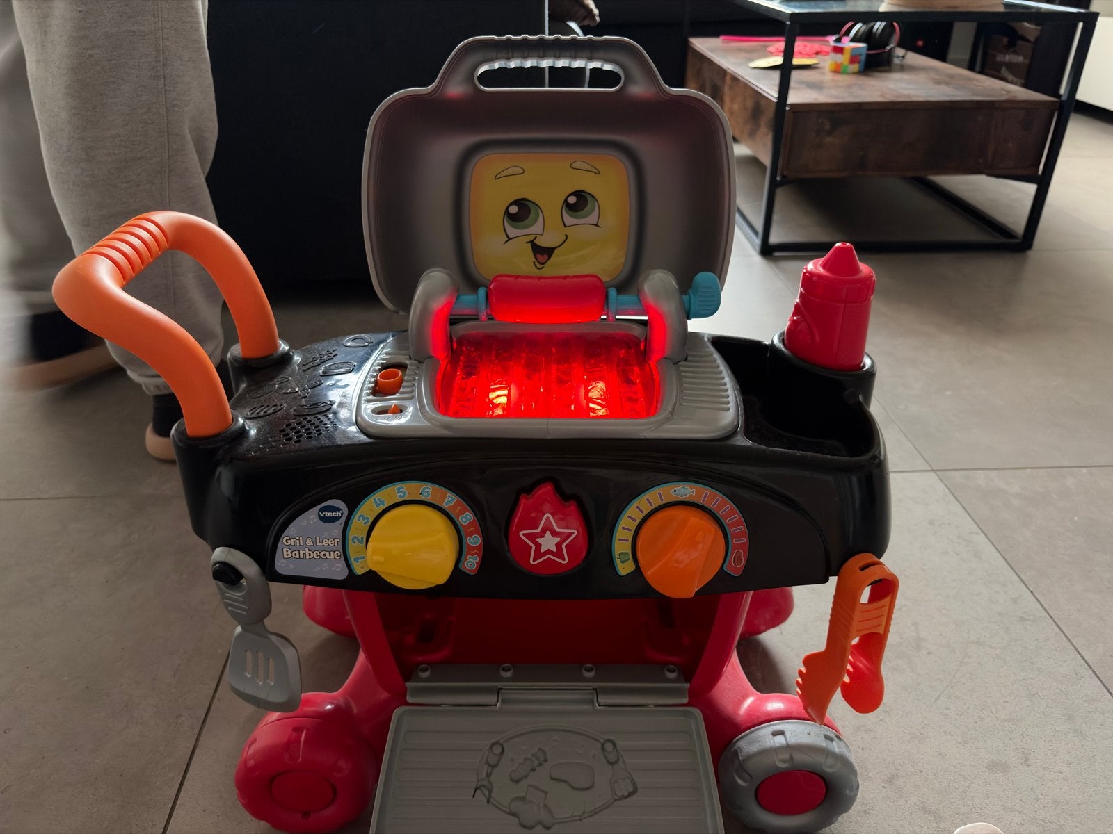 VTech Grill & Leer BBQ - Interactief Speelgoed, Ophalen of Verzenden, Zo goed als nieuw, Jongen of Meisje