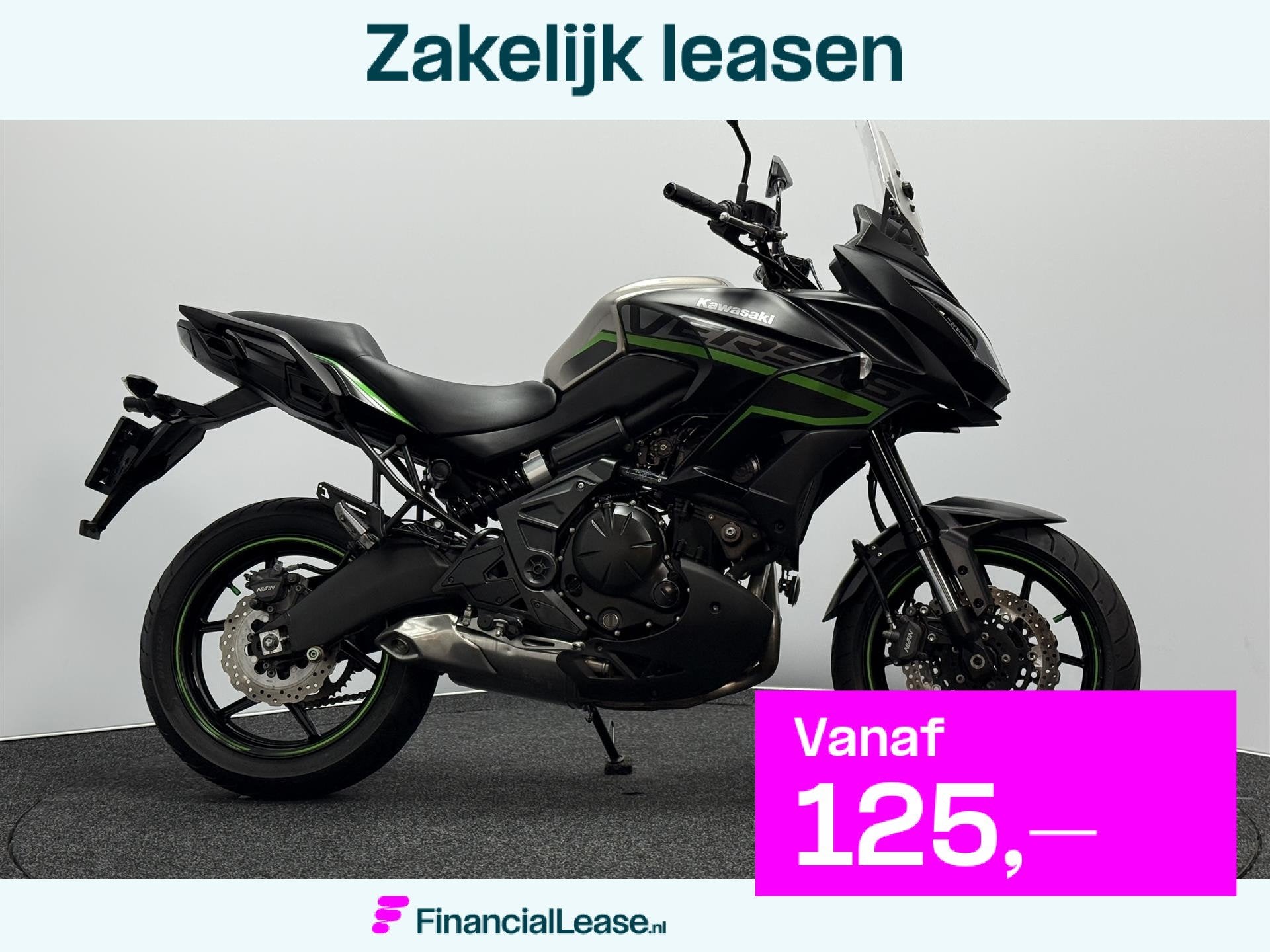 Kawasaki Versys 650 ABS, Toermotor, ABS, Handgeschakeld, 12 t/m 35 kW