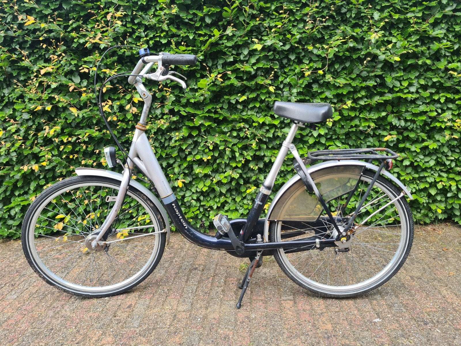 Kaptein damesfiets met 3 versnellingen, framehoogte 51cm, Terugtraprem, Gebruikt, Versnellingen, 50 tot 53 cm