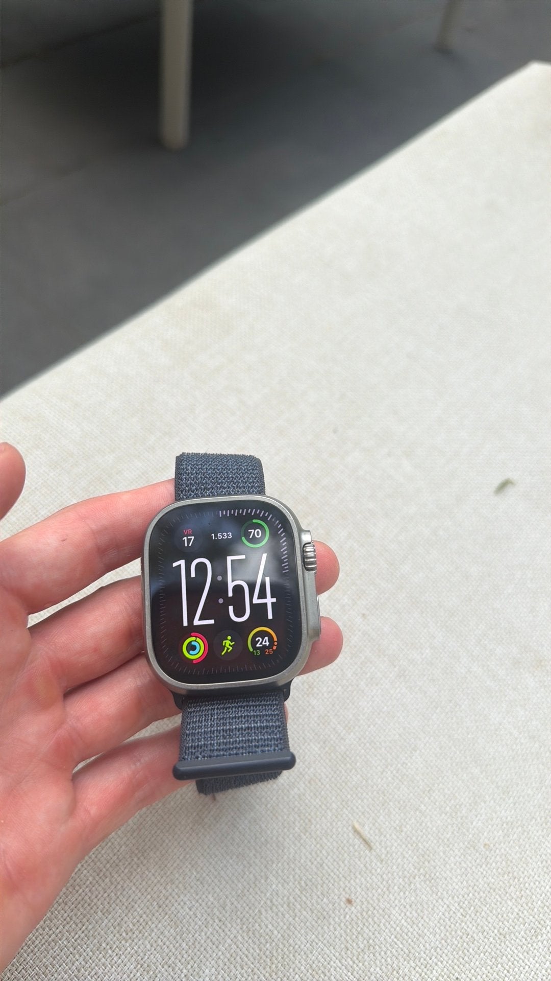 Apple Watch Ultra 2 hele mooie staat! Of ruilen tegen zwart, Ophalen, Zo goed als nieuw, IOS