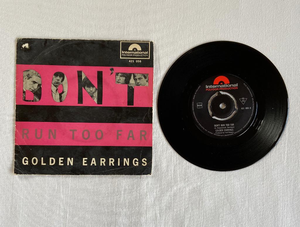 golden earrings - don't run too far, Ophalen of Verzenden, Zo goed als nieuw, Pop, Maxi-single