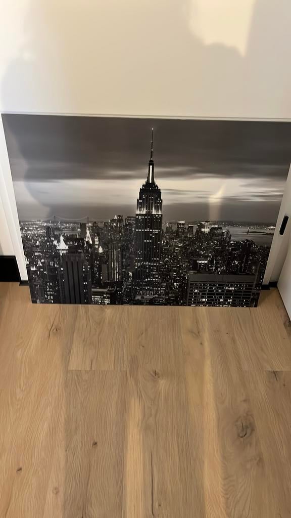 Ikea New York 8 delige set, als nieuw., Ophalen, Zo goed als nieuw, Schilderij, Minder dan 50 cm
