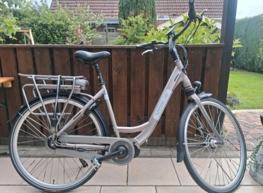 3 E-bike's Vogue E-bikes: Middenmotor & Voorwielmotor+, 51 tot 55 cm, Ophalen, 50 km per accu of meer, Overige merken