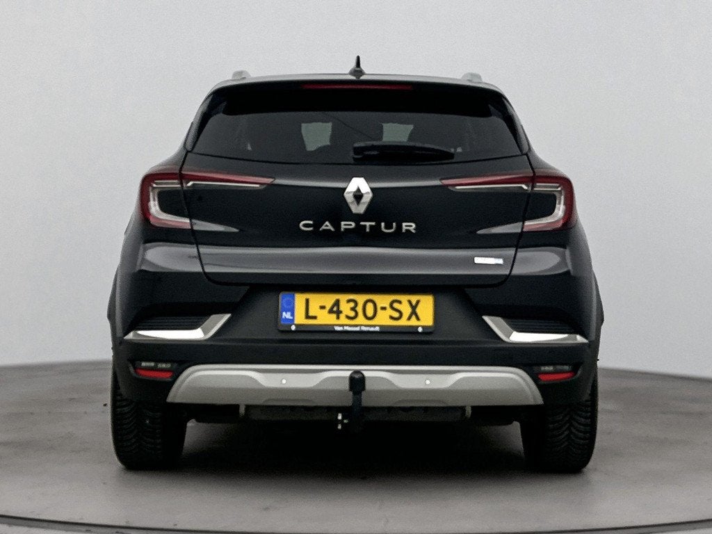Renault Captur 1.6 E-Tech Plug-in Hybrid Edition One 160PK |, Gebruikt, 4 cilinders, Leder en Stof, Zwart