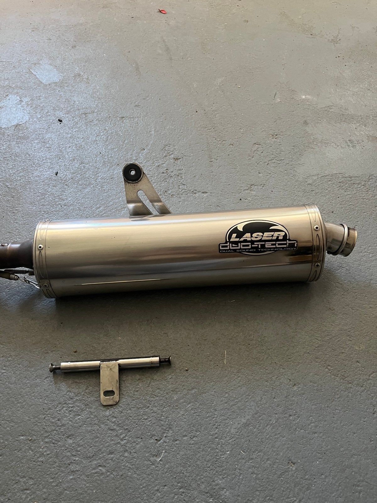 Bmw r1150gs Laser Duo-Tech Uitlaat, Ophalen, Gebruikt