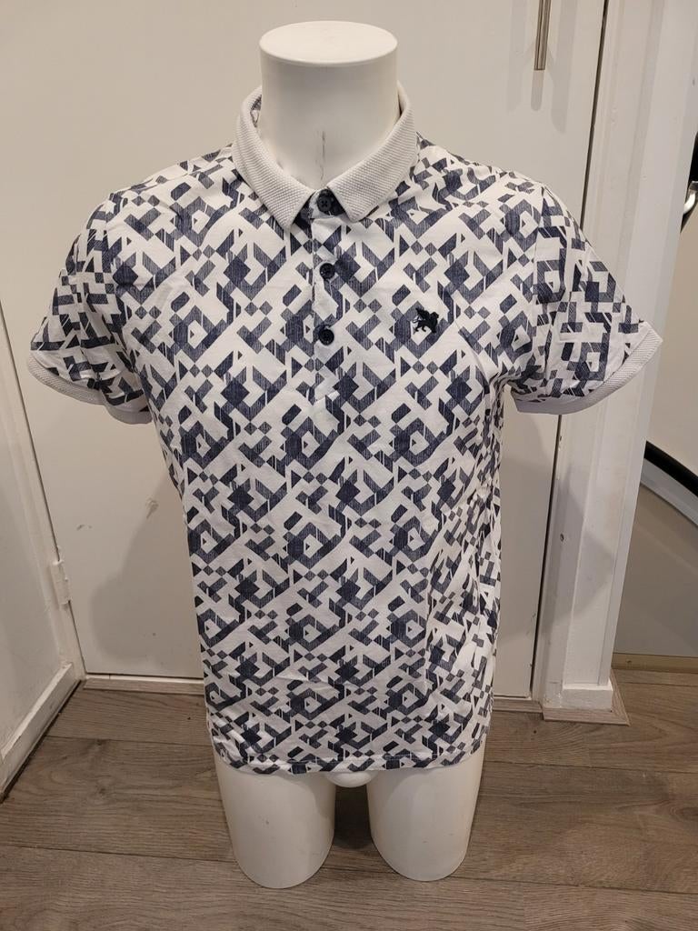 Super leuke Vanguard polo maat L, Maat 52/54 (L), Wit, Ophalen of Verzenden, Zo goed als nieuw