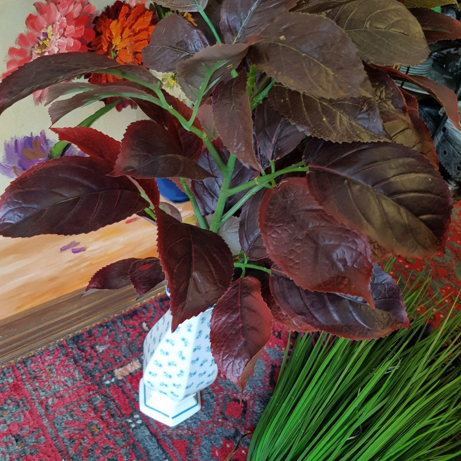 Kunststof planten bloemen zie foto's alles in 1koop voor €35
