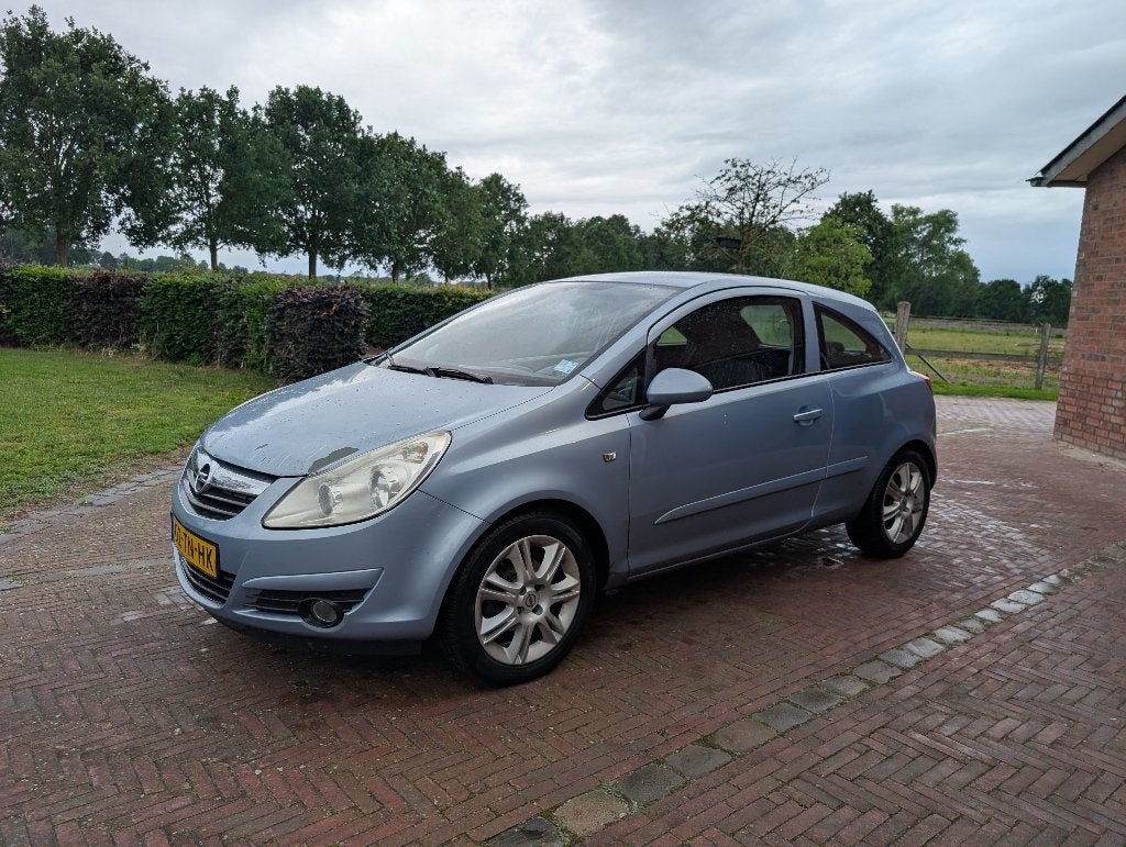 Opel Corsa 1.2 16V 3D WR 2006 Blauw Trekhaak, Auto's, Opel, Particulier, Corsa, ABS, Airconditioning, Centrale vergrendeling, Cruise Control