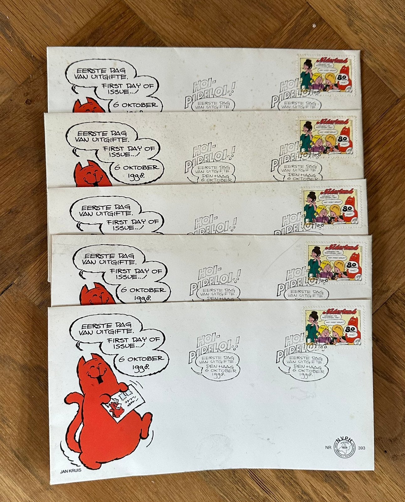 Eerste dag enveloppe , jan jans, Postzegels en Munten, Postzegels | Eerstedagenveloppen, Ophalen of Verzenden, Nederland