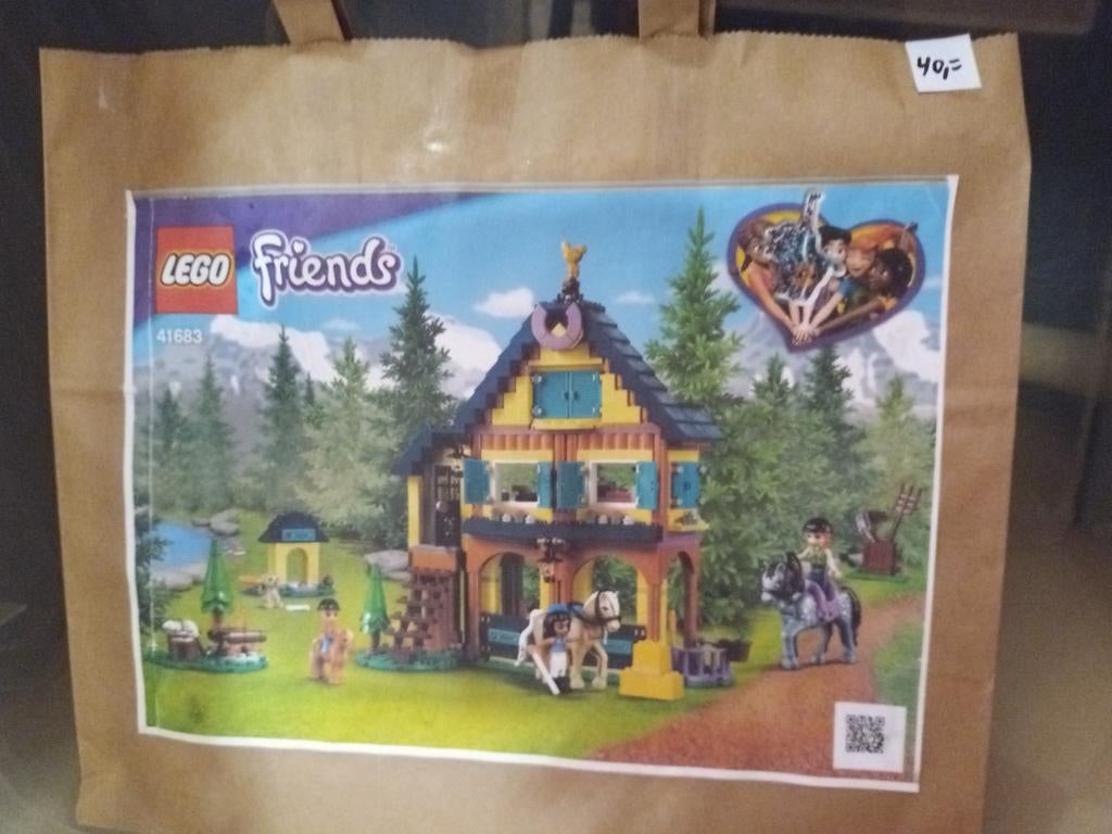 Lego Friends 41683 Boshuis., Ophalen of Verzenden, Zo goed als nieuw