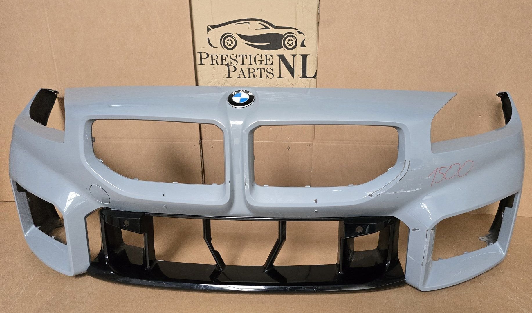 BMW 2 M2 G87 M Power Voorbumper 51118081268 Orgineel 6XPDC, Gebruikt, -, Voor, Ophalen of Verzenden