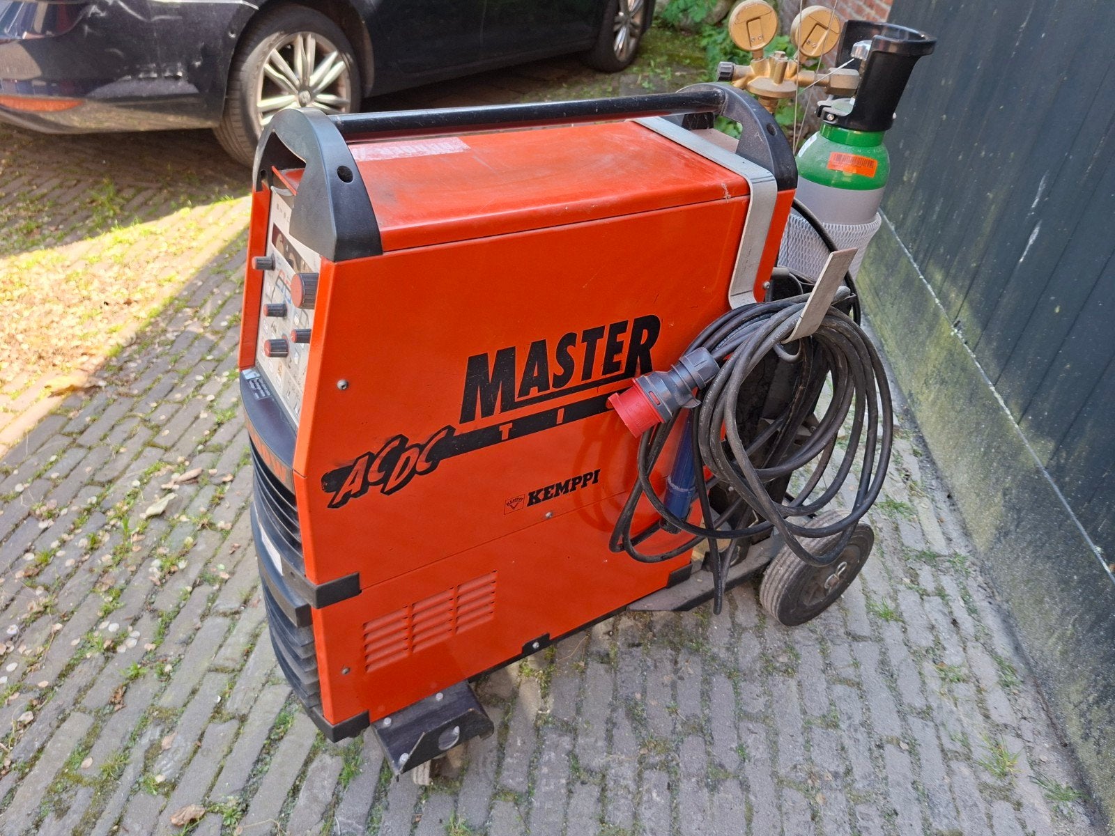 Kemppi Master Tig ac/dc 2500w 3 fase, Ophalen, Gebruikt, 150 tot 250 ampère, Tig