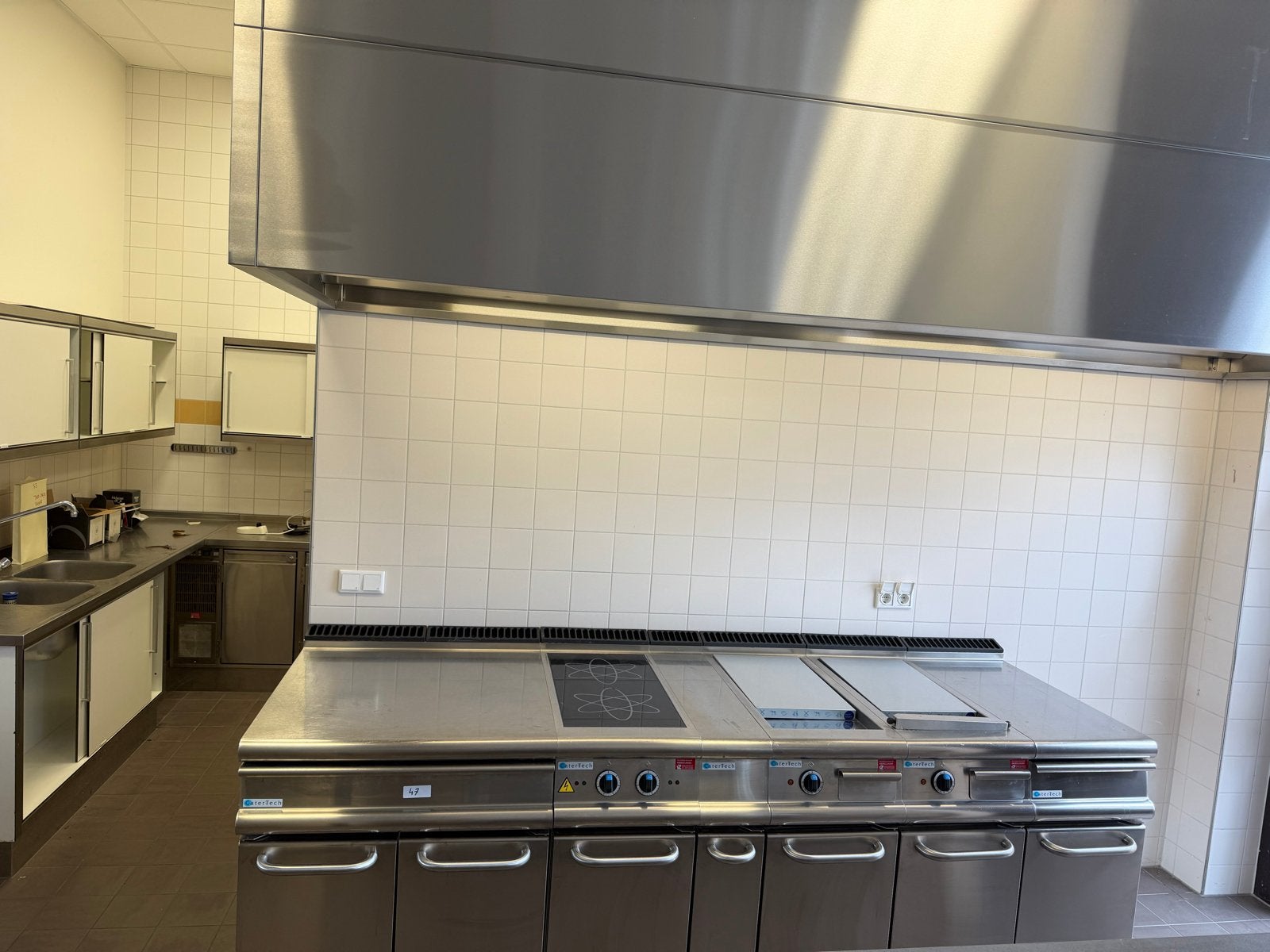 CaterTech Professionele Horeca Keukenunit kooklijn, Ophalen of Verzenden, Gebruikt, Fornuis, Frituur en Grillen