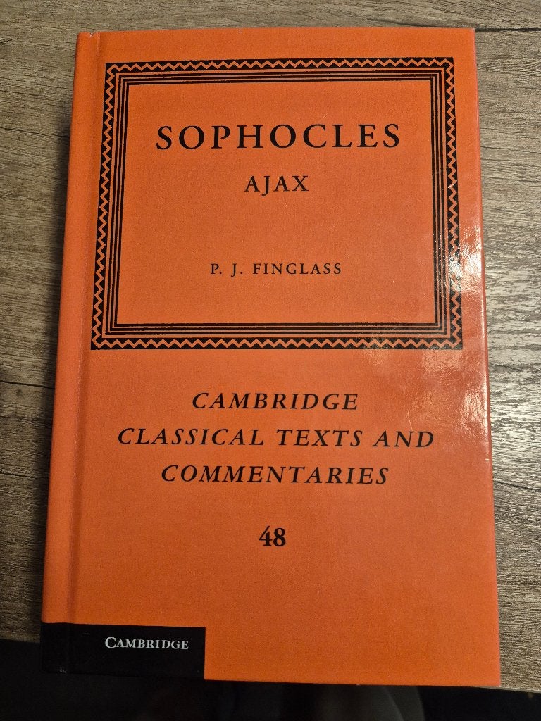 Klassieke talen: Sophocles: Ajax, Boeken, Ophalen of Verzenden, Zo goed als nieuw