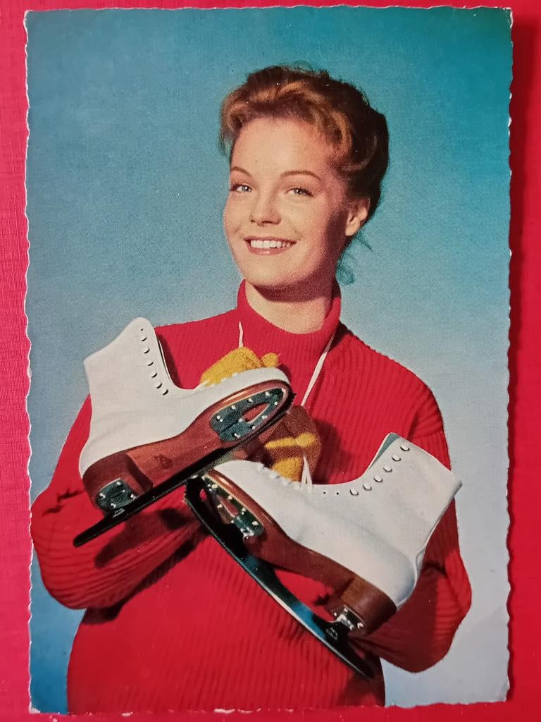 Ansichtkaart Romy Schneider, Ophalen of Verzenden, Foto of Kaart