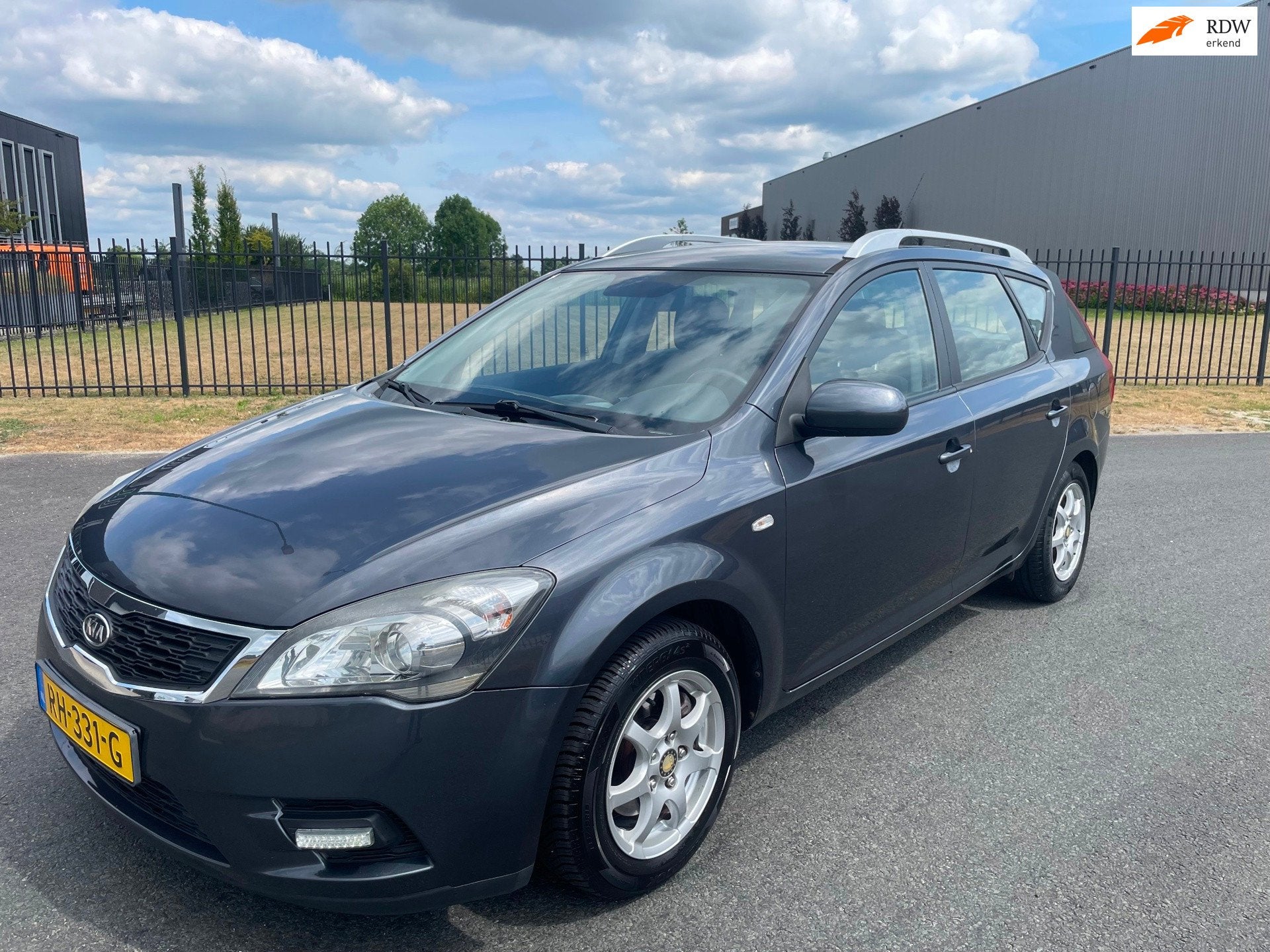 Kia Cee'd Sporty Wagon 1.4 CVVT X-tra|Airco|Apk 01-2027|Blue, Voorwielaandrijving, Gebruikt, Zwart, 4 cilinders