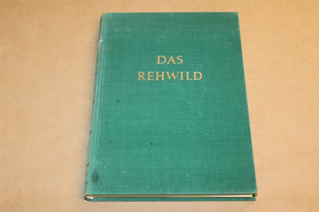 Das Rehwild — Naturgeschichte, Hege und Jagd Vintage 1960, Ophalen of Verzenden, Gelezen