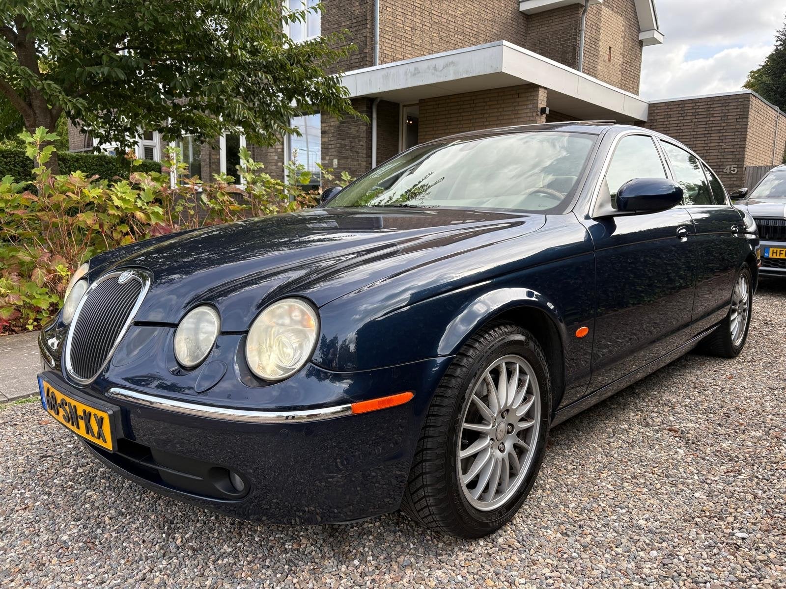 Jaguar S-Type 4.2 V8 Sport AUT 2006 Blauw, Auto's, Automaat, Achterwielaandrijving, 1850 kg, Blauw