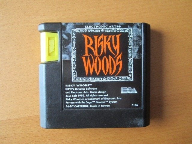 Risky Woods Sega Mega Drive Megadrive, Avontuur en Actie, Gebruikt, 1 speler, Ophalen of Verzenden