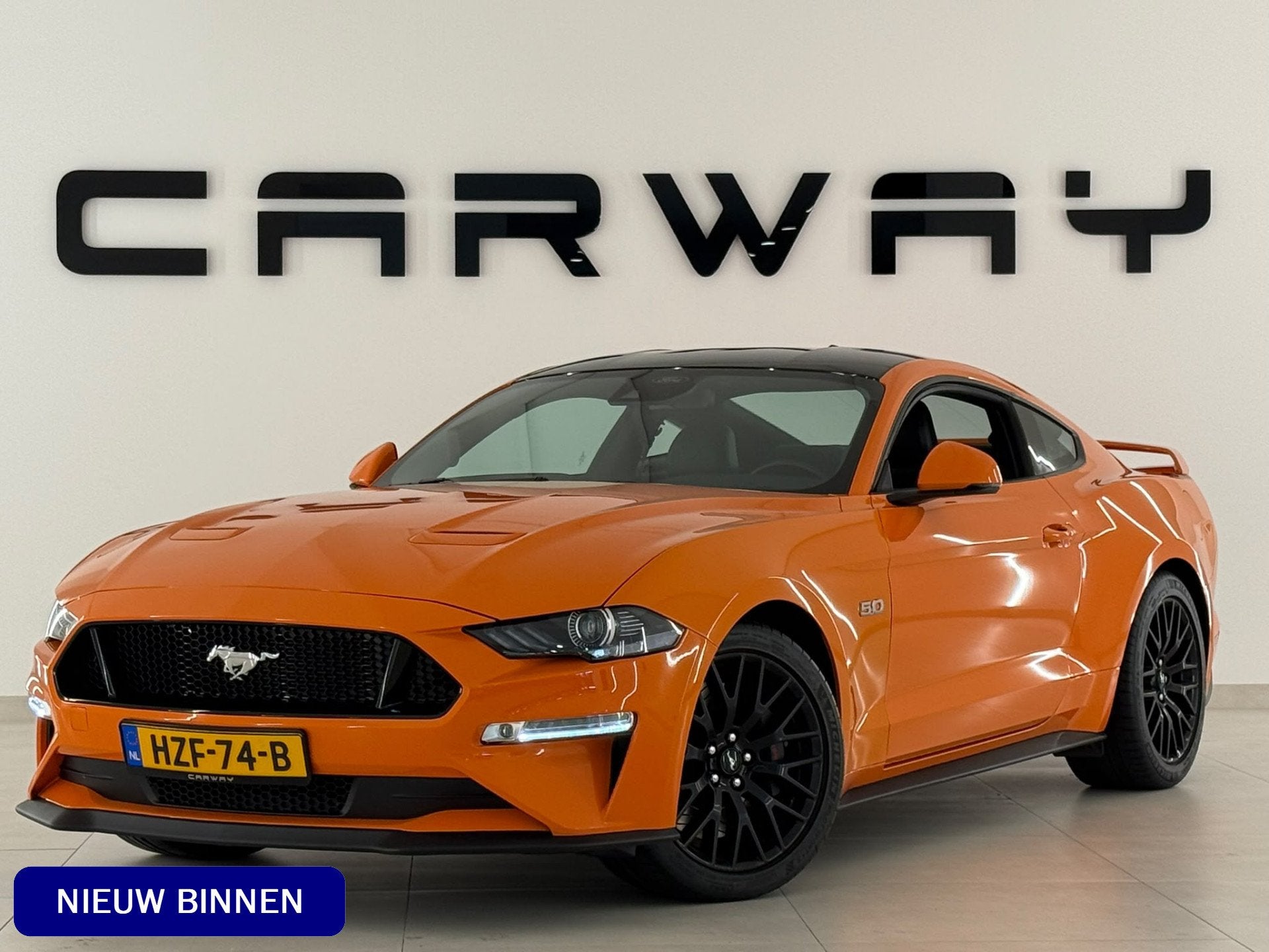 Ford USA Mustang 5.0 V8 GT Performance Carbon Pack, Achterwielaandrijving, Gebruikt, Overige kleuren, Bedrijf
