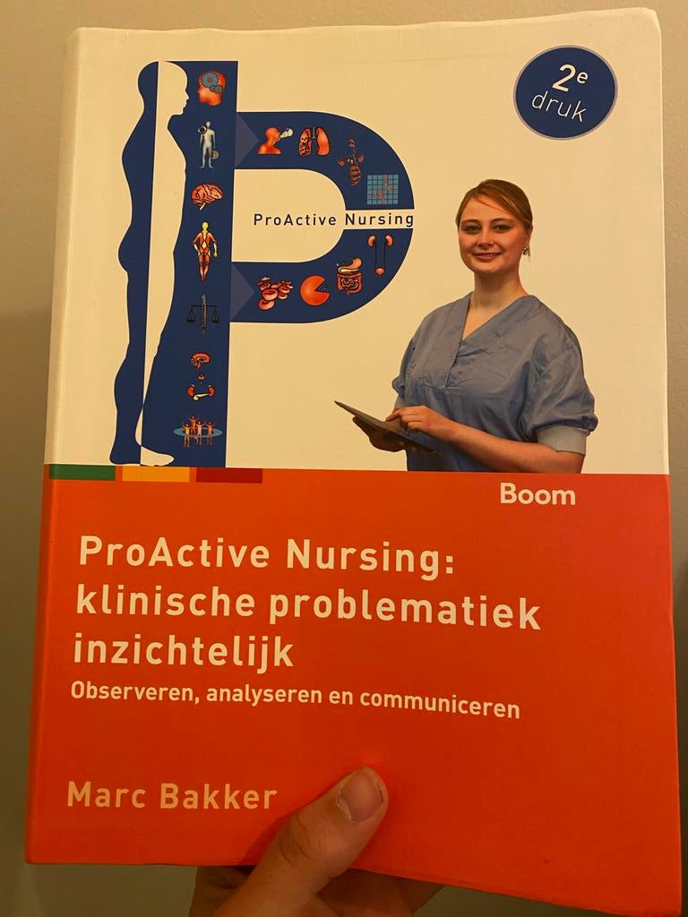 ProActive Nursing: klinische problematiek inzichtelijk, Boeken, Ophalen of Verzenden, Gamma, Zo goed als nieuw, HBO