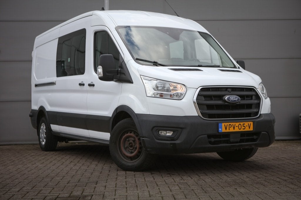 Ford Transit 350 2.0 L3H3 | 7 Zitplekken | Bluetooth | Airco, Auto's, Voorwielaandrijving, 15 km/l, Euro 6, 4 cilinders
