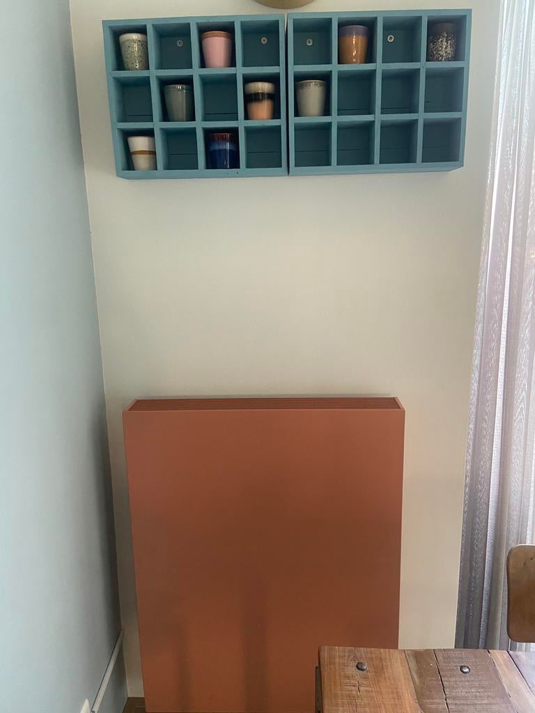Sentimo radiatorombouw terracottakleur, Ophalen, Zo goed als nieuw