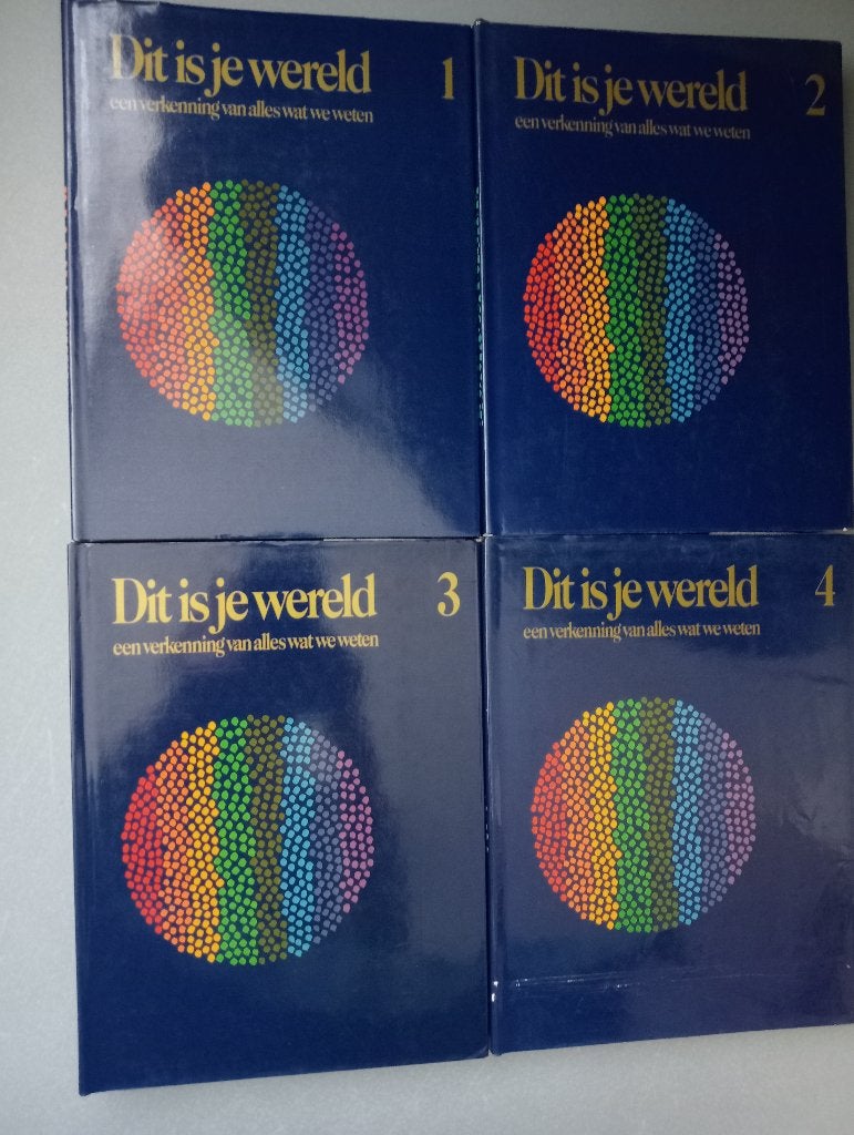 Complete serie encyclopedie "Dit is je wereld" van Spectrum, Boeken, Onbekend, Complete serie, Ophalen of Verzenden, Zo goed als nieuw