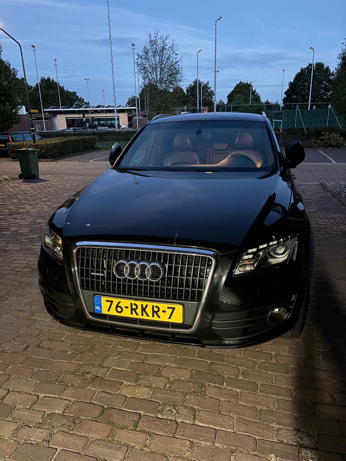 Audi Q5 2.0 TDI Quattro S-tronic 2009 Zwart, Auto's, Automaat, 15 km/l, Zwart, 4 cilinders
