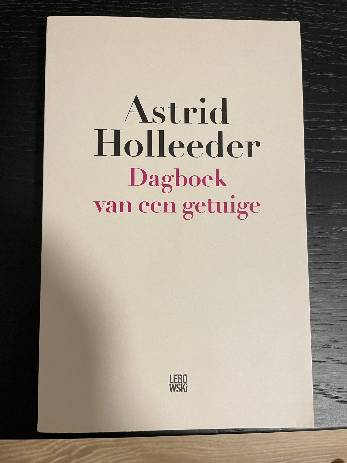 Astrid Holleeder - Dagboek van een getuige, Ophalen of Verzenden, Zo goed als nieuw, Overige
