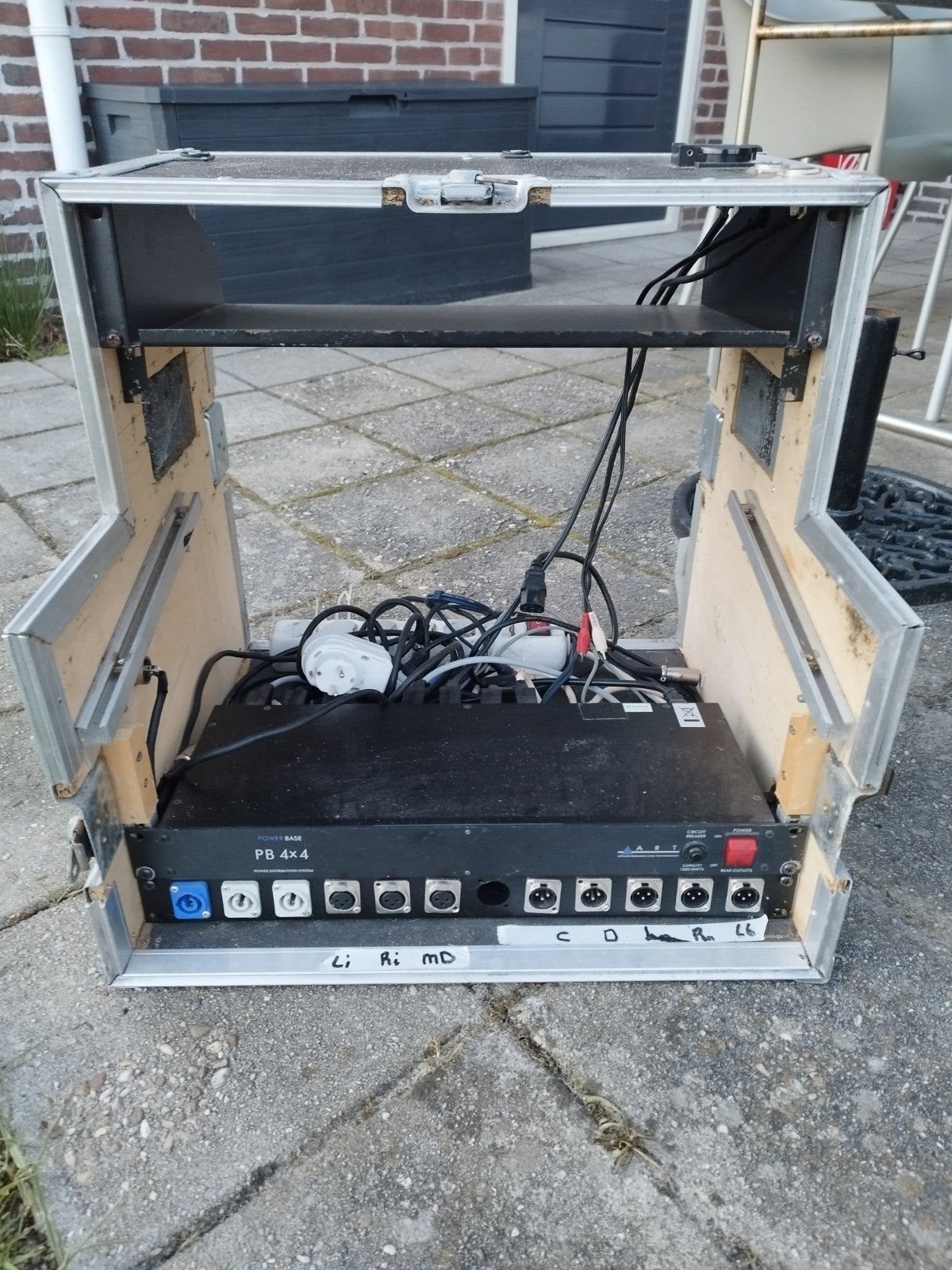 taperack leeg zonder deksels vaste installatie leeg, Ophalen, Gebruikt, Overige instrumenten