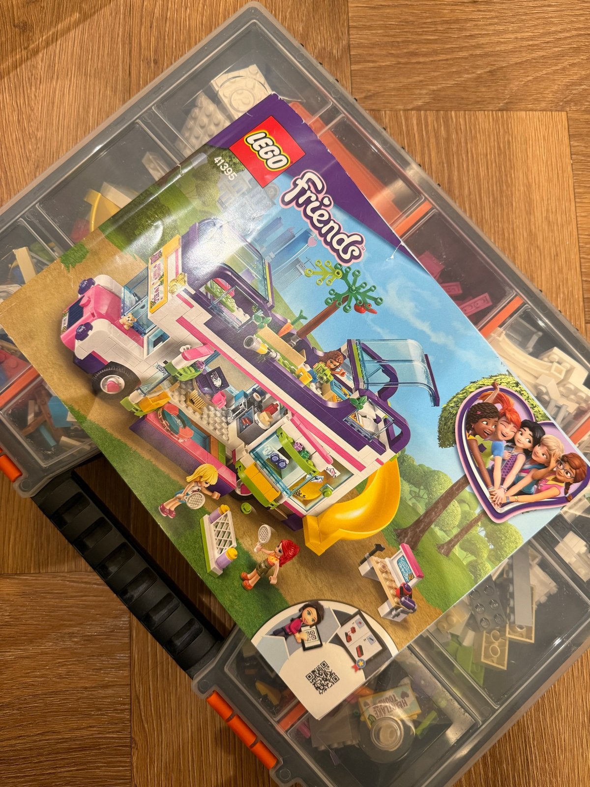 Super gaaf LEGO Friends Camperbus set, met opbergdoos!!, Ophalen, Gebruikt, Lego, Overige typen