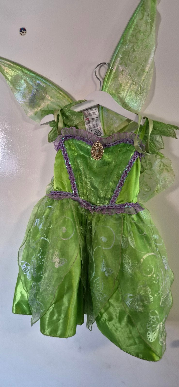 Disney tinkerbell met vleugels 104, Ophalen of Verzenden, 104 of kleiner, Meisje