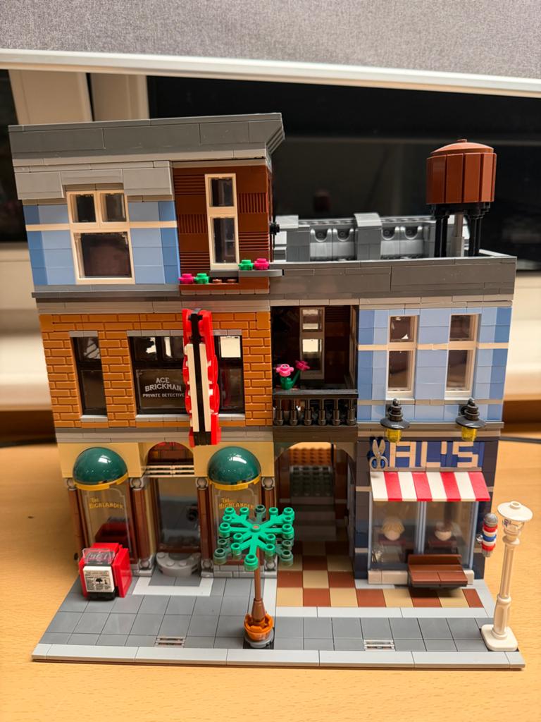 LEGO Detective's Office 10246 - Compleet, zonder doos/instru, Kinderen en Baby's, Speelgoed | Duplo en Lego, Overige thema's, Lego