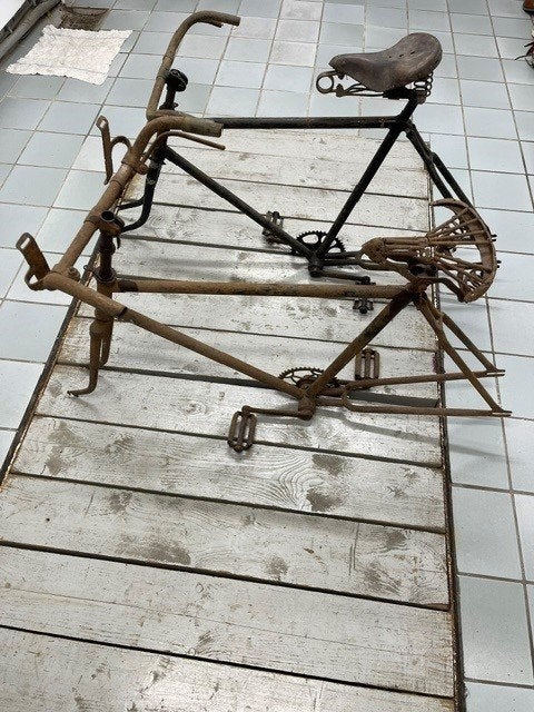 Origineel Truppen Fahrrad van 1943 Wehrmacht fiets, Ophalen, Landmacht, Duitsland, Overige typen