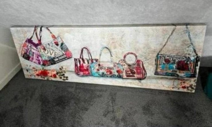 Canvas schilderij 50x150cm, Ophalen, 50 – 75, 125 cm of meer, Zo goed als nieuw