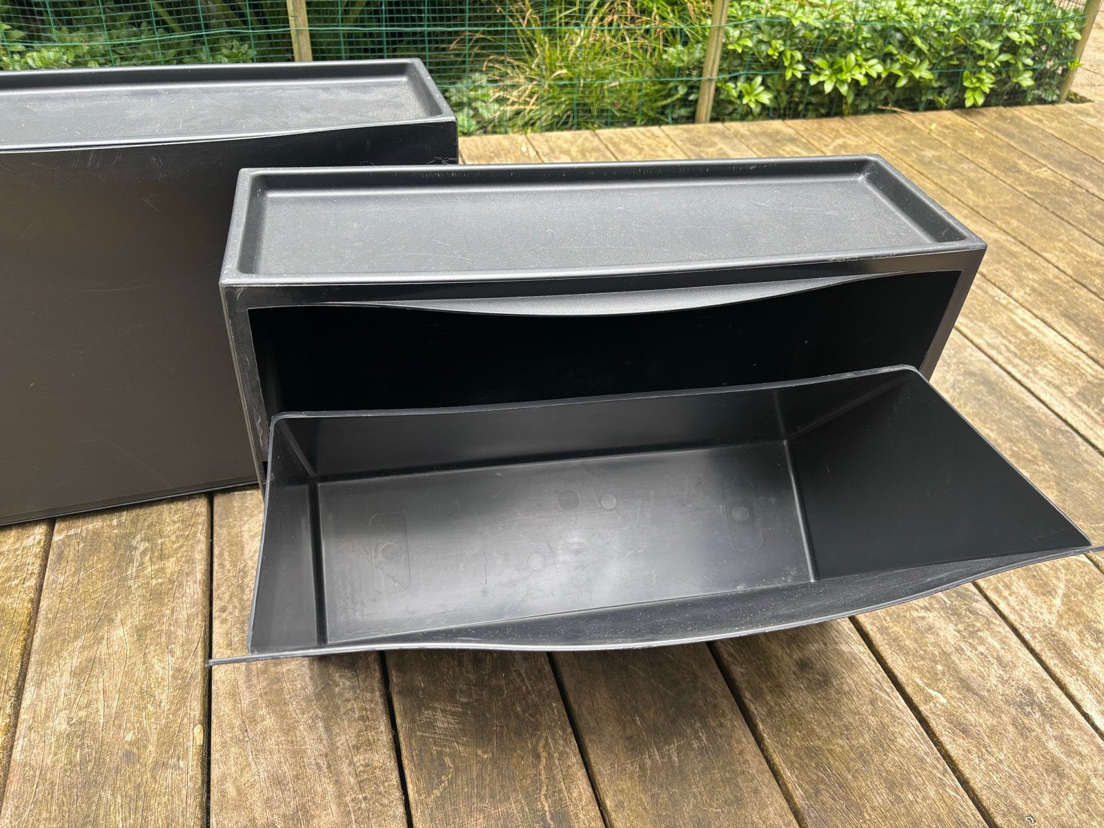 IKEA schoenenbakken (2 stuks) - Zwart, Ophalen, Gebruikt