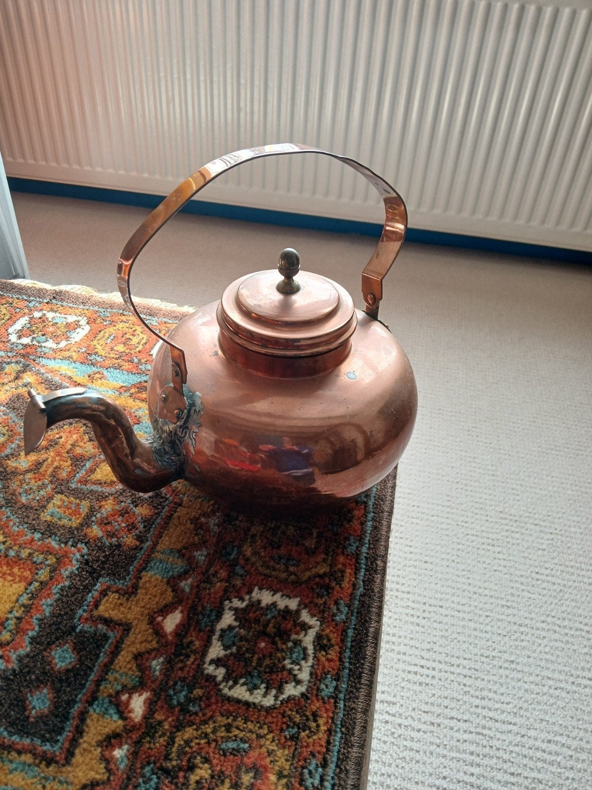 Koperen appelketel, Antiek en Kunst, Ophalen of Verzenden, Koper