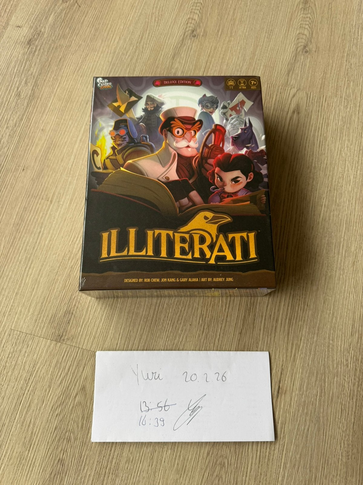 Bordspel Illiterati Kickstarter Nieuw, Vijf spelers of meer, Ophalen of Verzenden, Nieuw