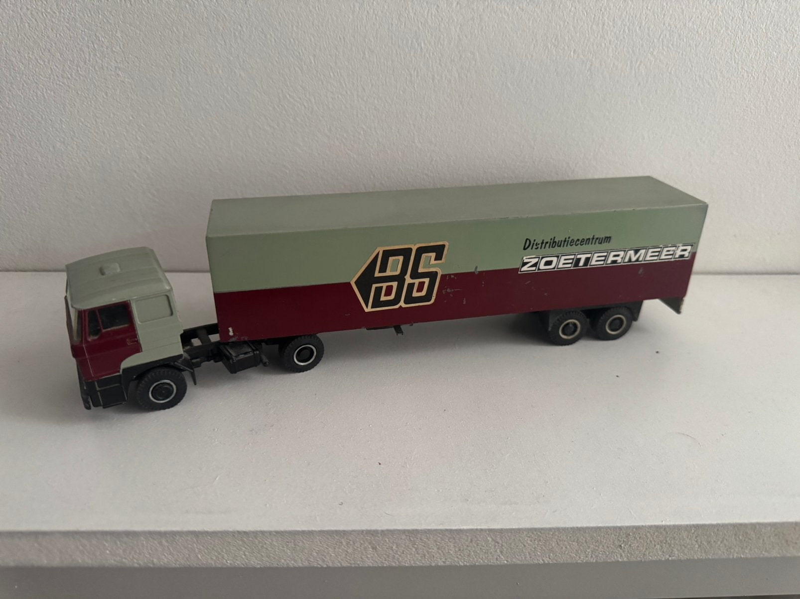 1:50 Daf 2800 BS Distributiecentrem Zoetermeer Lion Car, Ophalen of Verzenden, Gebruikt, Bus of Vrachtwagen, Lion Toys