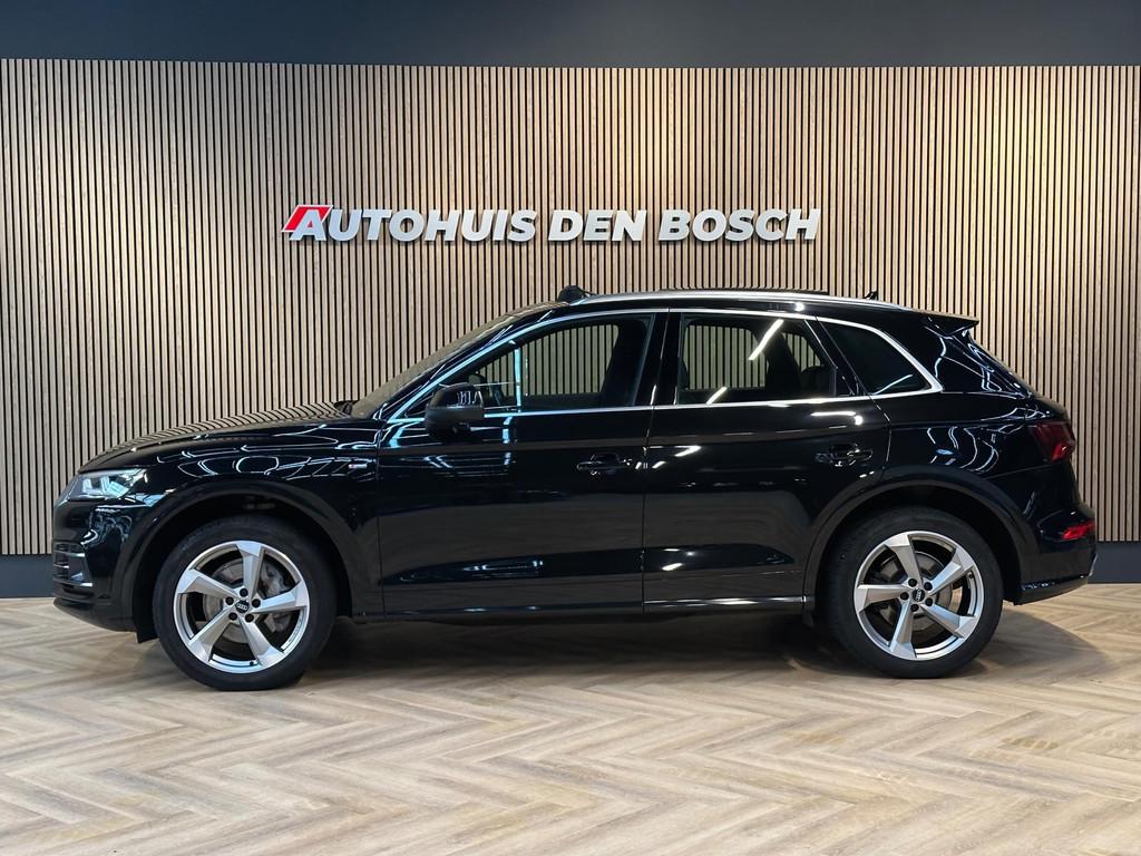 Audi Q5 2.0 TFSI Quattro S Line - Pano - Virtual - Acc, Automaat, Gebruikt, Zwart, 14 km/l
