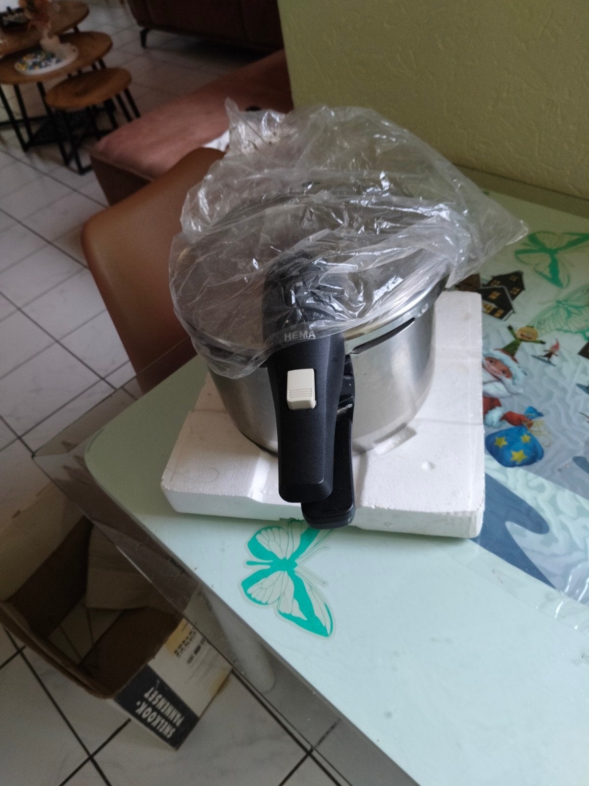 Hema Snelkookpannenset RVS 4L en 6L - Zo goed als nieuw, Ophalen of Verzenden, Zo goed als nieuw, Rvs, Pannenset
