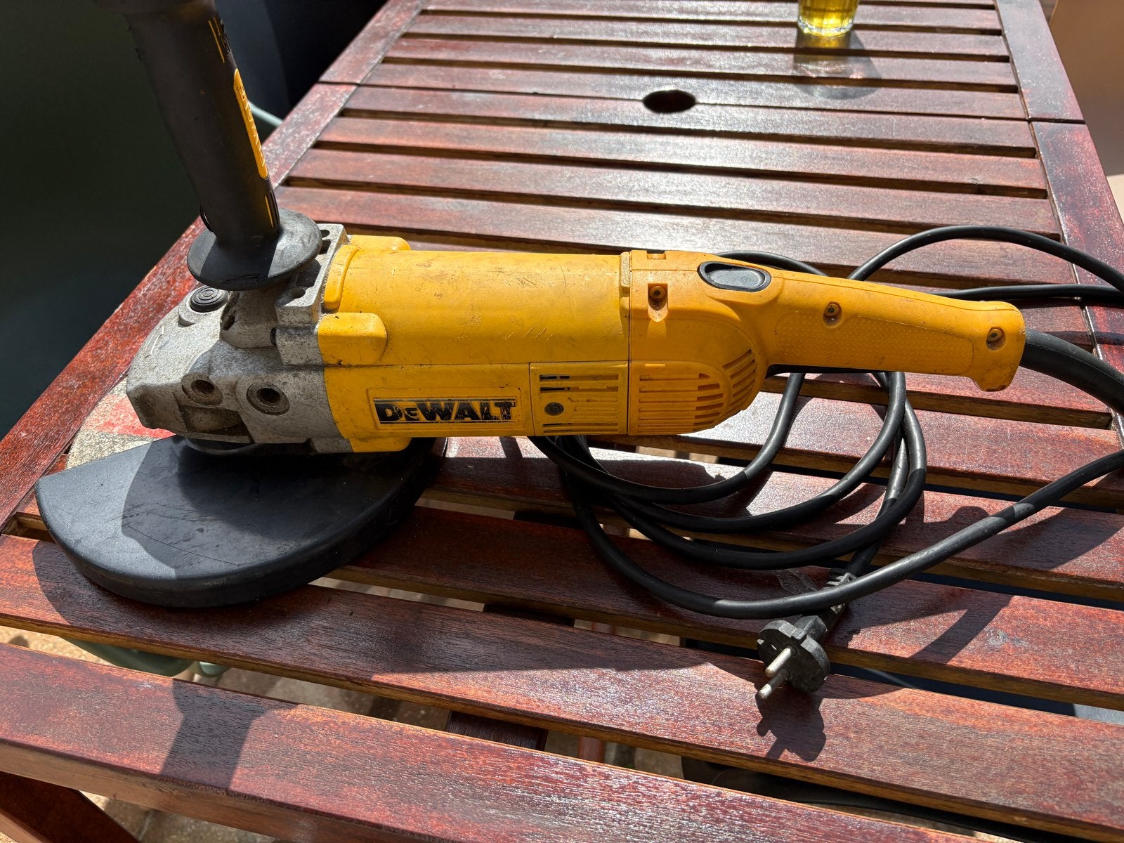 DeWalt Haakse Slijpmachine 2400W - D28423-QS, Ophalen of Verzenden, Gebruikt, 1000 watt of meer, Haakse handslijpmachine