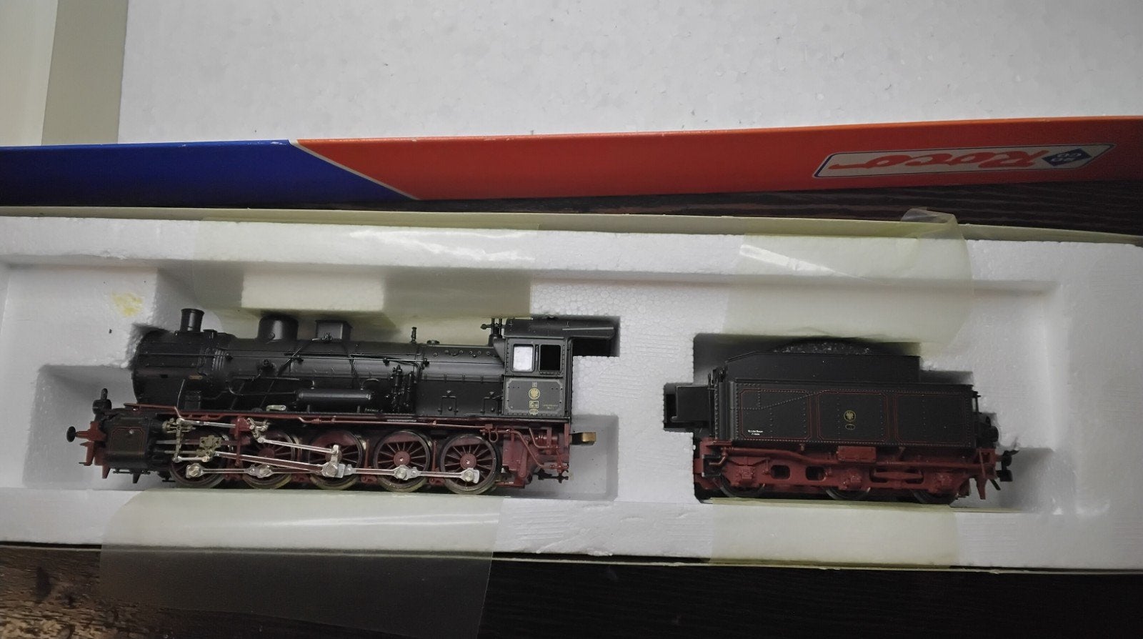 Roco H0 - 43221 nieuwe stoomlocomotief met tender - G10 (B, Hobby en Vrije tijd, Nieuw, Ophalen of Verzenden, Roco, Gelijkstroom