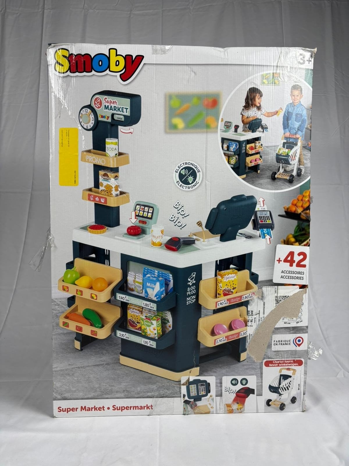 Smoby Supermarkt, nieuw in doos, Ophalen of Verzenden, Nieuw, Overige typen