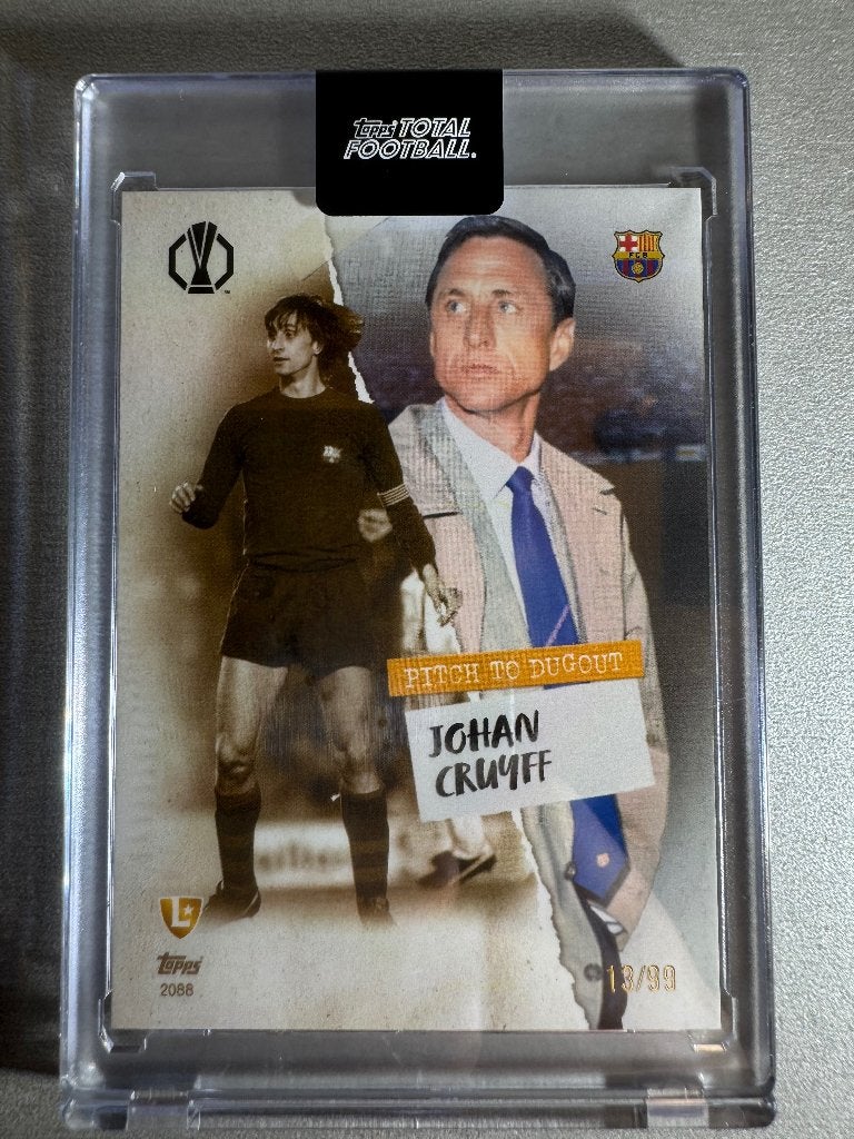 Johan Cruyff Topps Pitch to Dugout /99, Verzenden, Nieuw, Plaatje